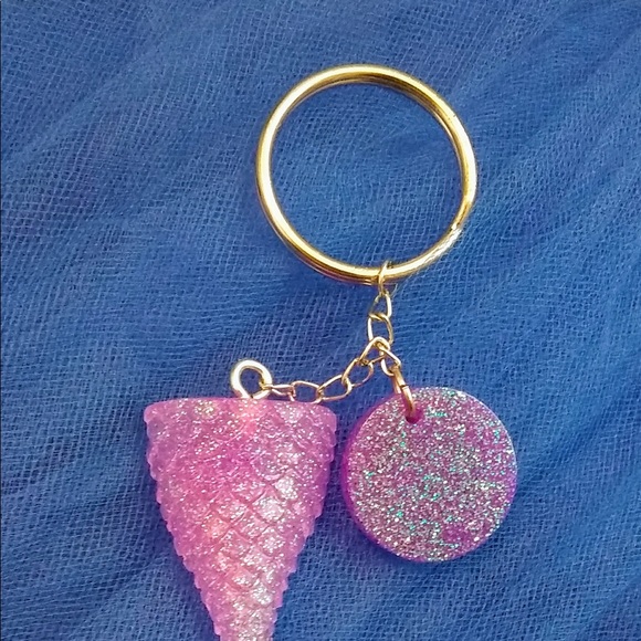 Mermaid Tail Key Chain/Charm - Picture 2 of 2